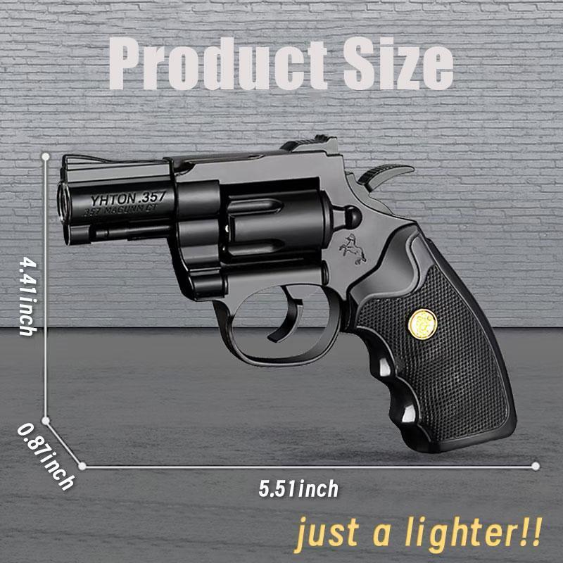 Revolver Butane Lighter | Windproof Adjustable