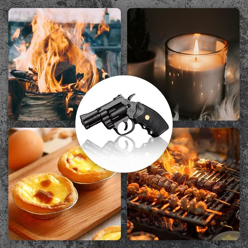 [Foxlume] Revolver Metal Lighter