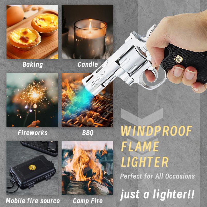 [Foxlume] Revolver Metal Lighter