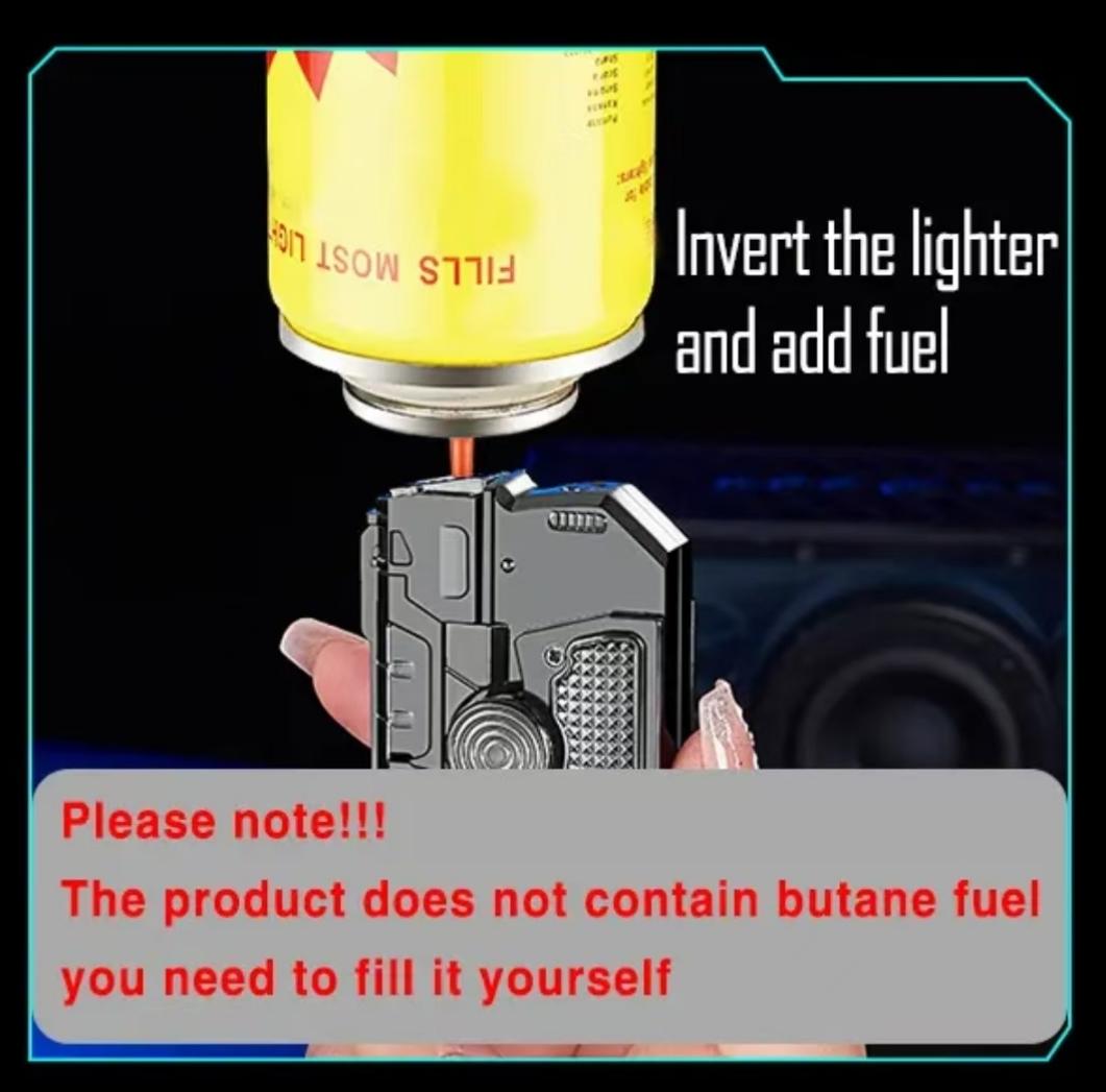[Foxlume] Ladies's  fingertip gyroscope butane lighter[Without Butane]